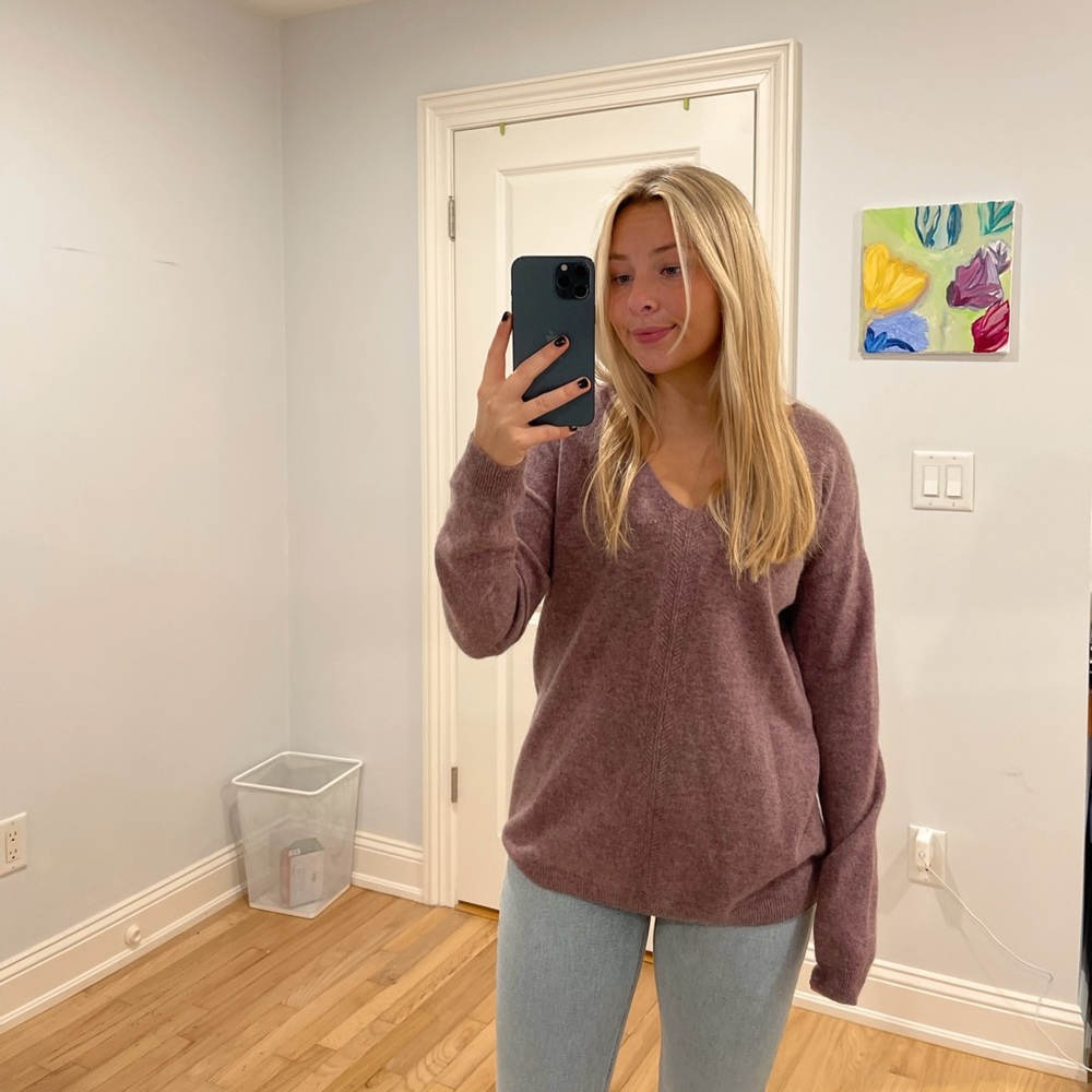 Garnet Hill 100% Cashmere Size M sweater